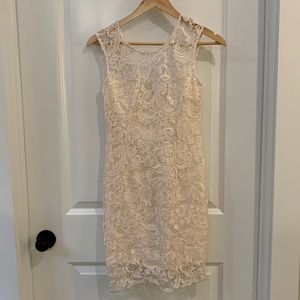 White Lace Dress | Size: S